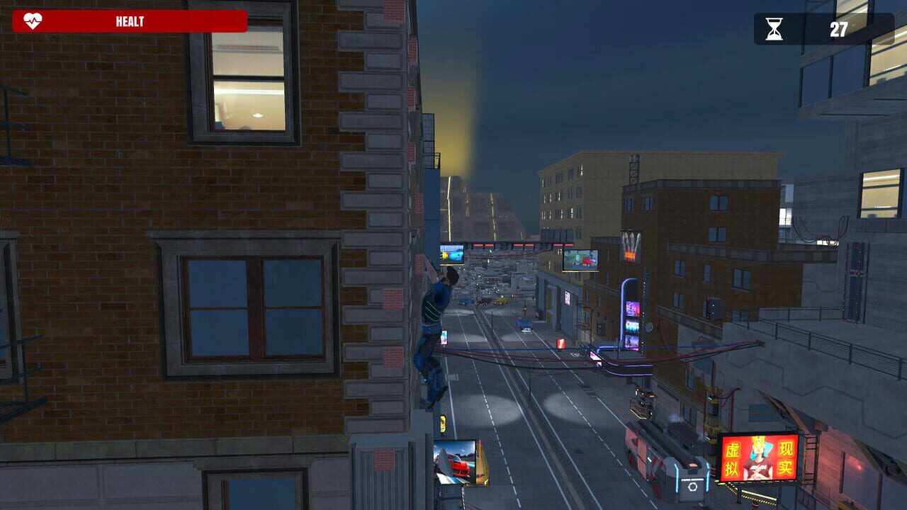 Neon City Climbing Simulator