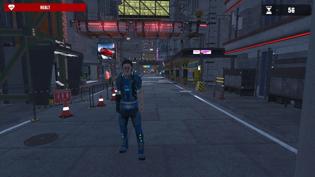 Neon City Climbing Simulator