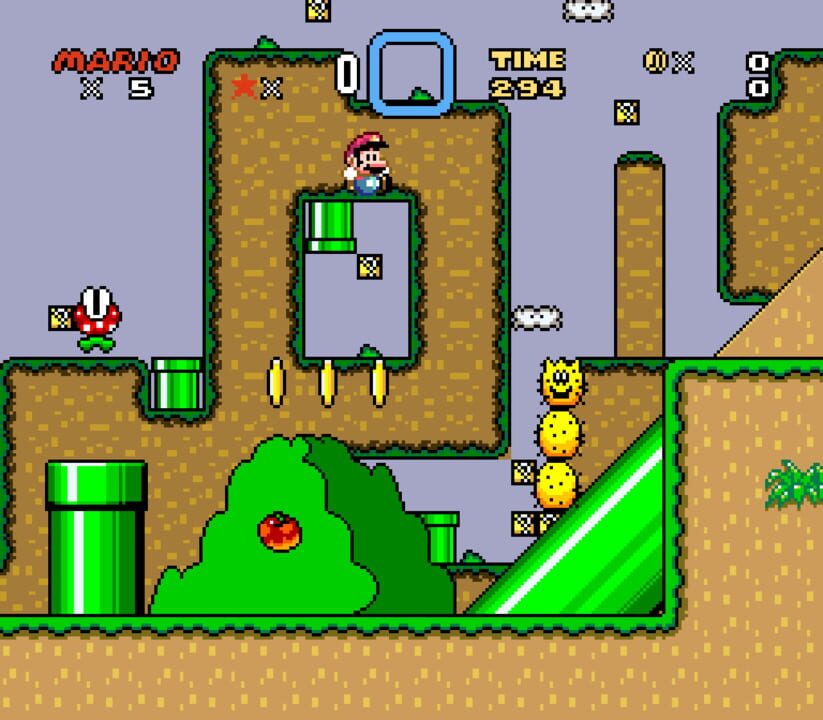 Mario Gives Up