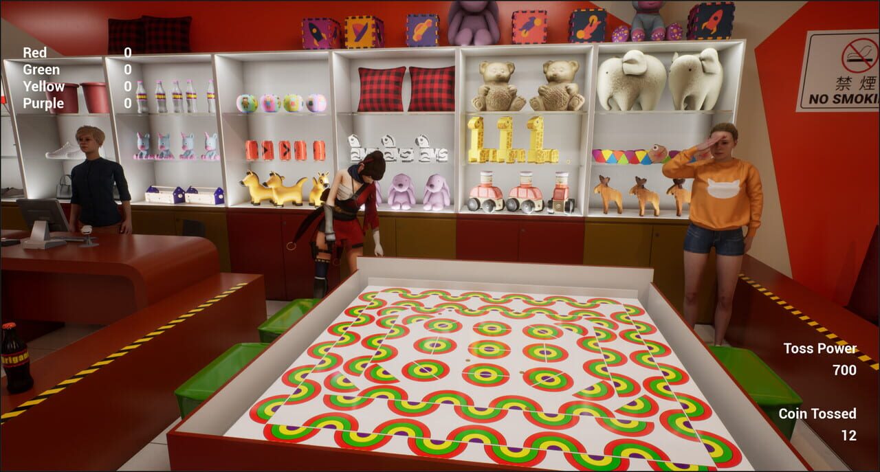 Coin Toss Rainbow Simulator