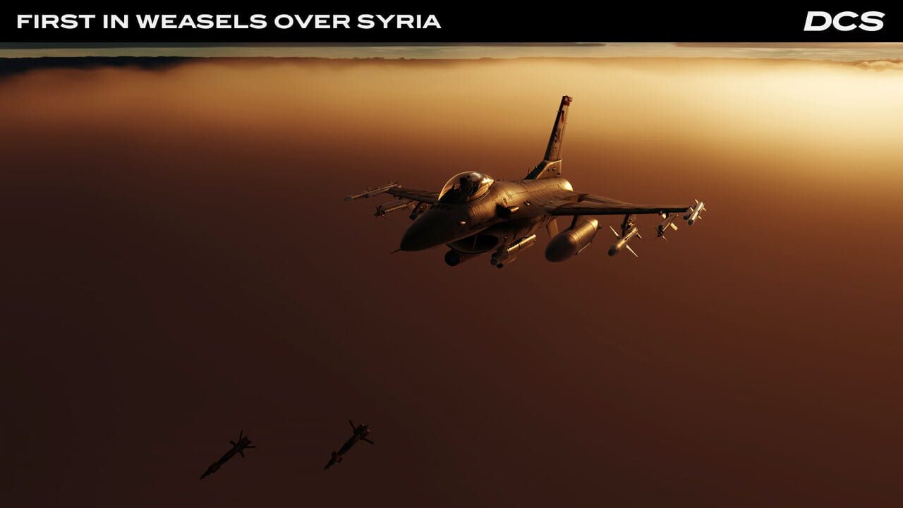 DCS World: F-16C First in Weasels Over Syria Campaign by Ground Pounder Sims