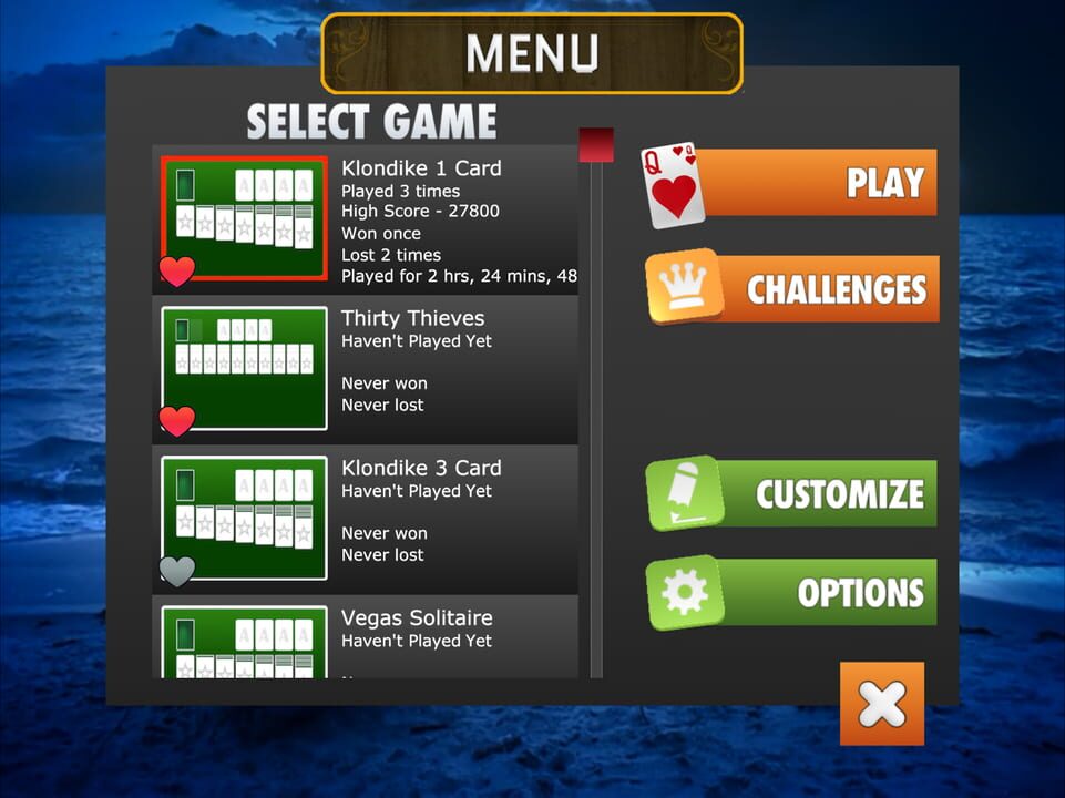 Full Deck Solitaire