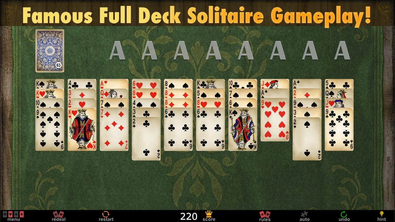 Full Deck Solitaire