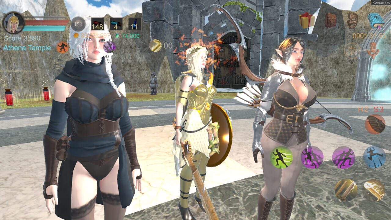 War of Gods Athena