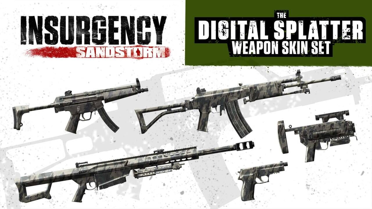 Insurgency: Sandstorm – Digital Splatter Skin Set