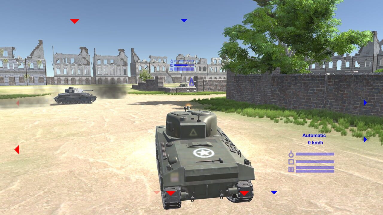 WWII Tanks Battle: World War 2 Heroes Troopers Machines Sim