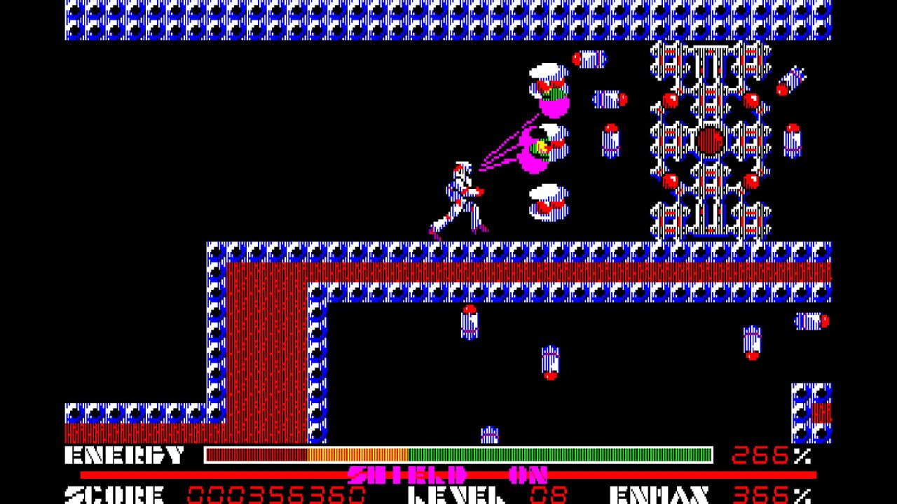 Eggconsole Thexder PC-8801mkIISR