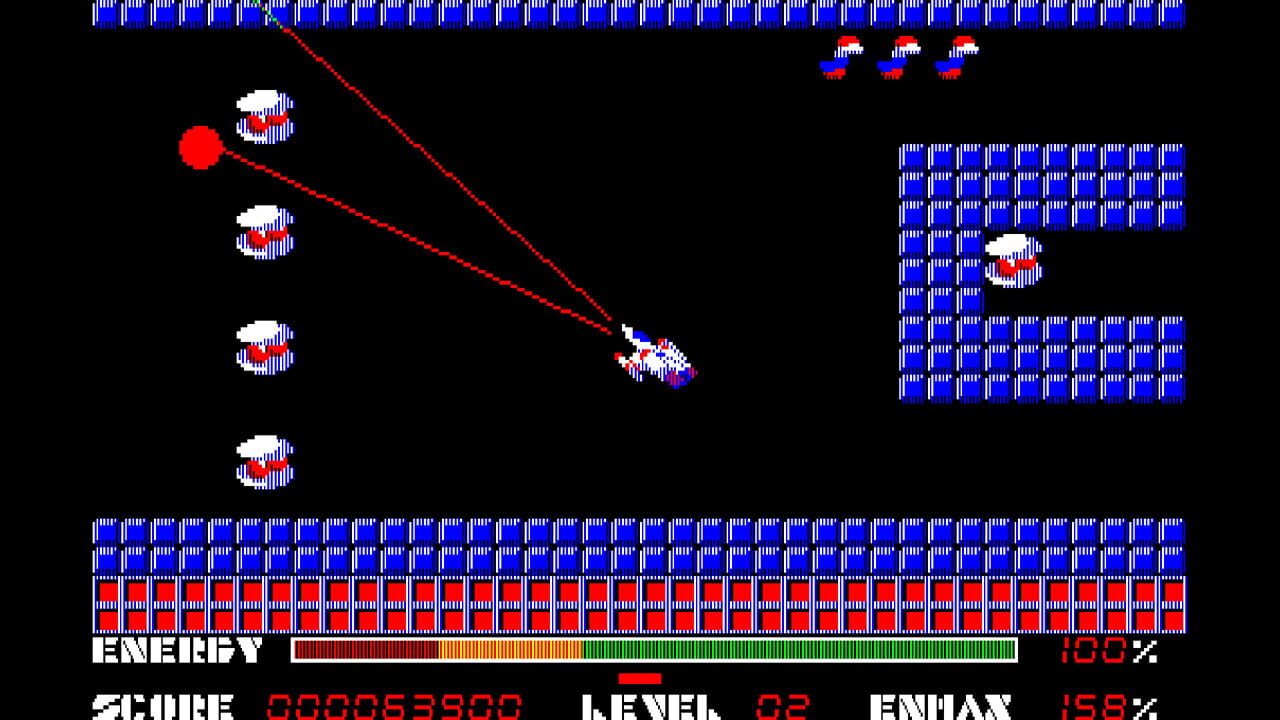 Eggconsole Thexder PC-8801mkIISR