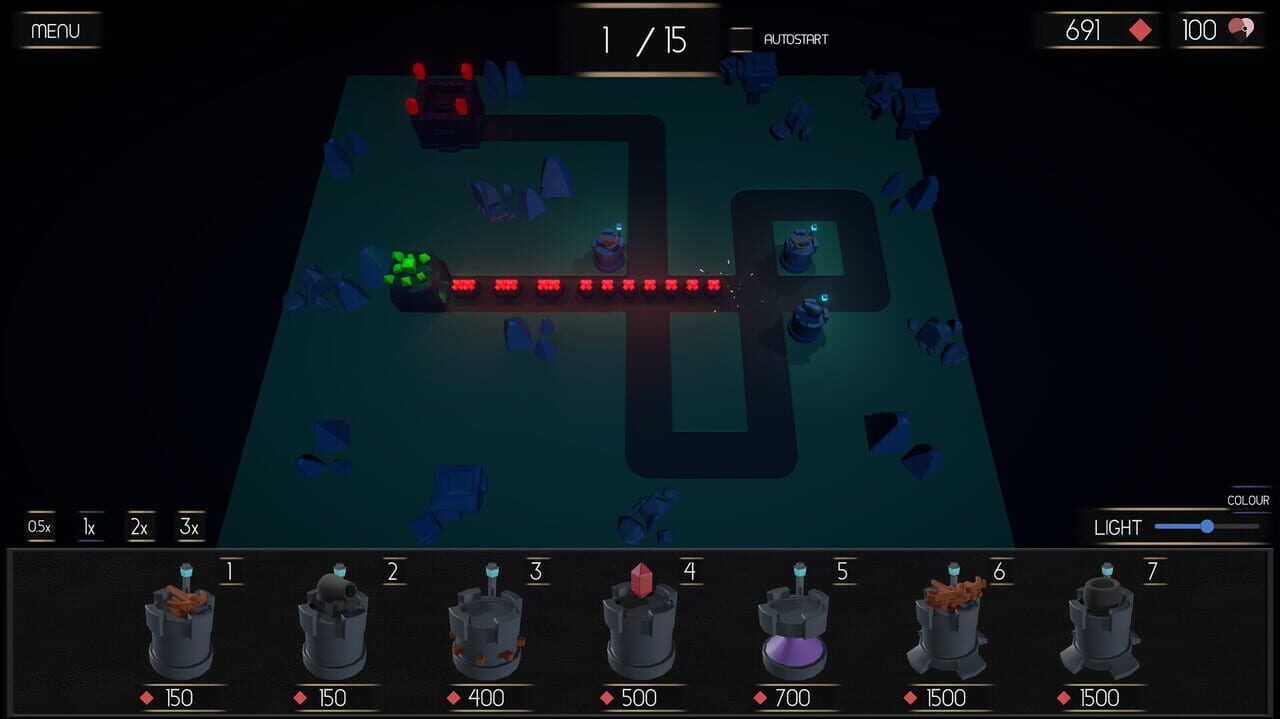 Dark Gem Tower Defense