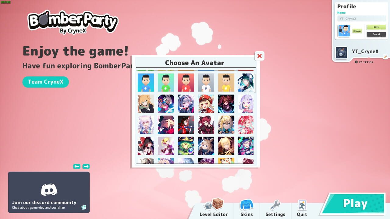 Bomber Party: Anime Avatars