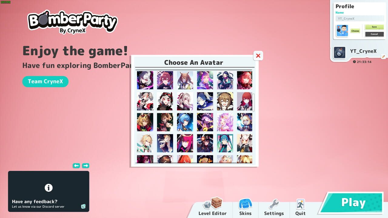 Bomber Party: Anime Avatars
