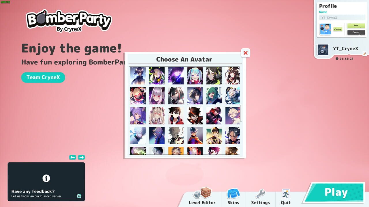 Bomber Party: Anime Avatars