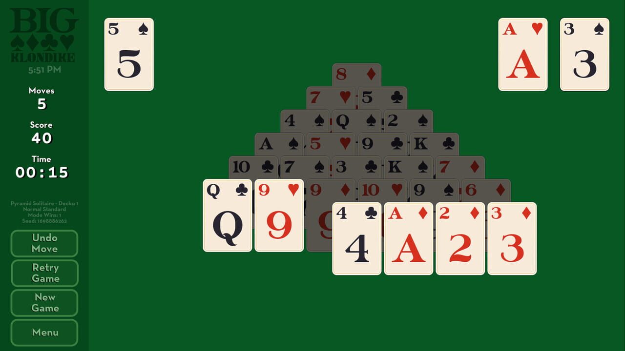 Big Klondike: Pyramid