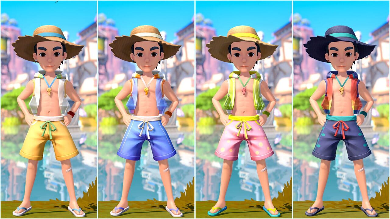 My Time at Sandrock: Builder’s Beach and Ball Clothing Pack