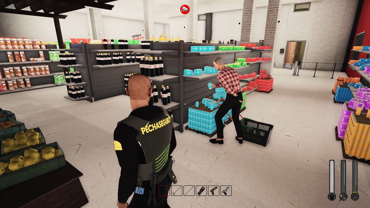 Supermarket Security Simulator