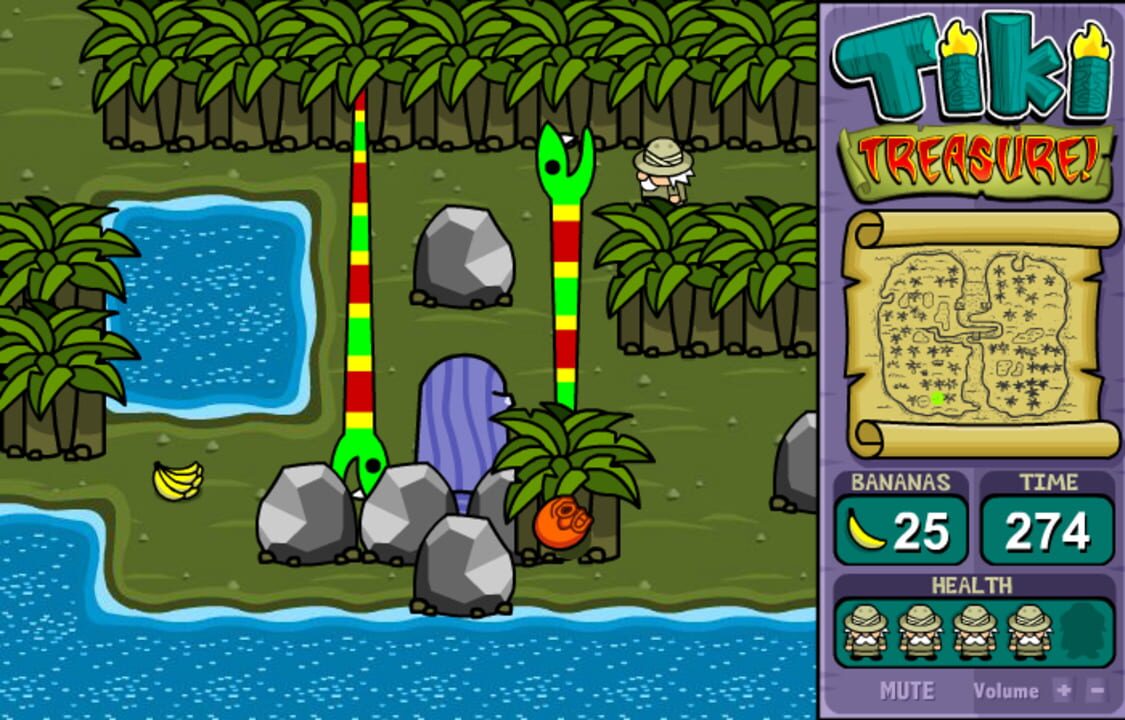 Colonel Kerfuffle in Tiki Treasure