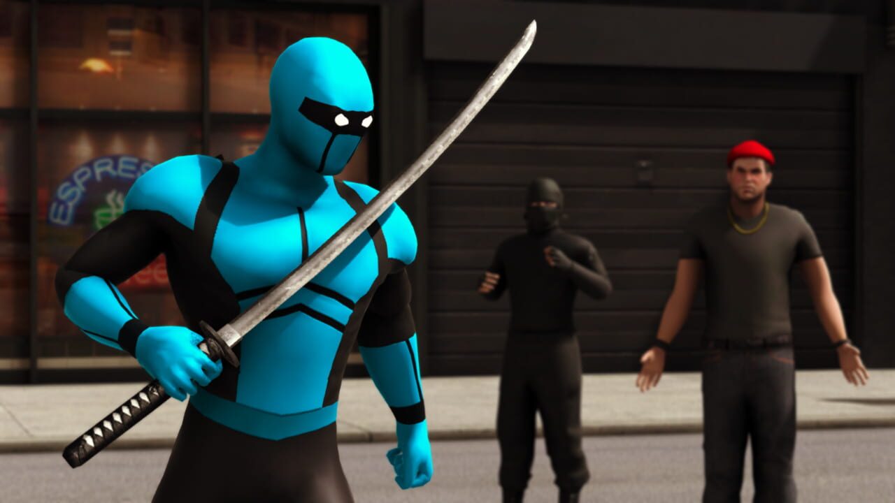 Blue Ninja: Superhero Game
