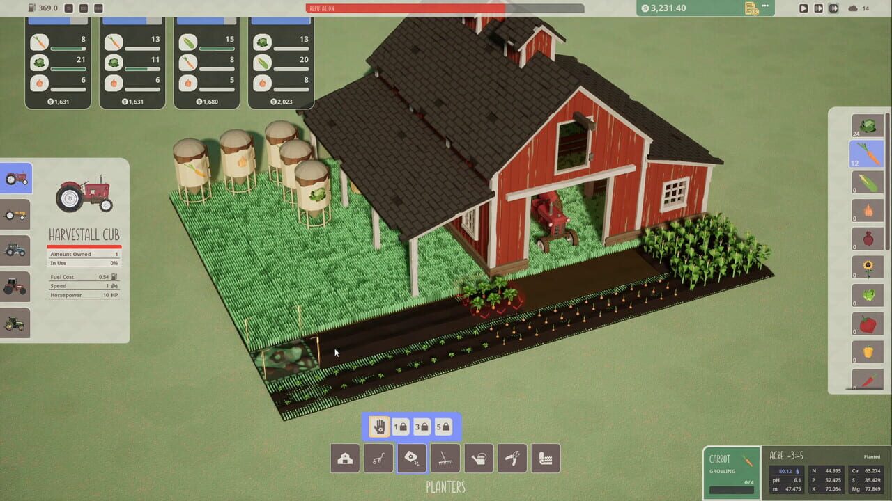 Acres: Minimalist Farming Sim