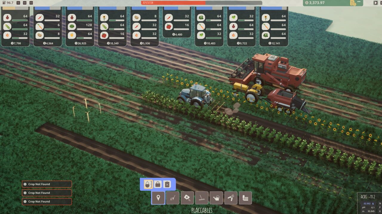 Acres: Minimalist Farming Sim