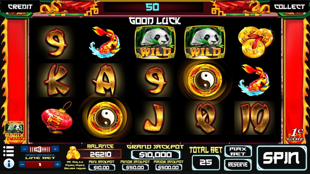 Panda Magix: Golden Trains Edition – Slots