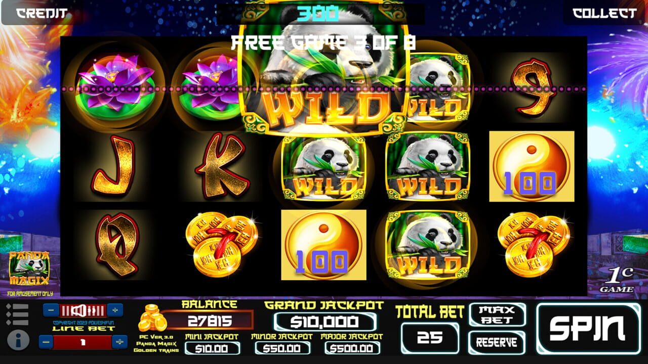 Panda Magix: Golden Trains Edition – Slots