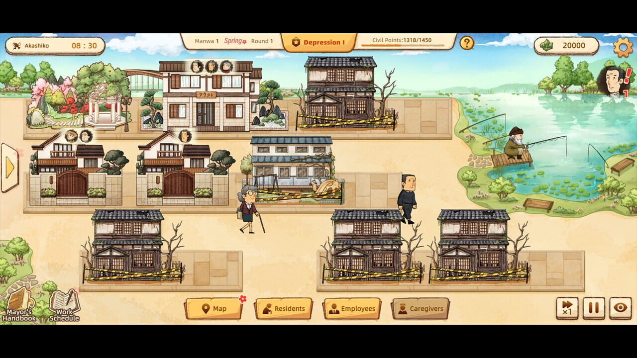 New Life of Aged Town
