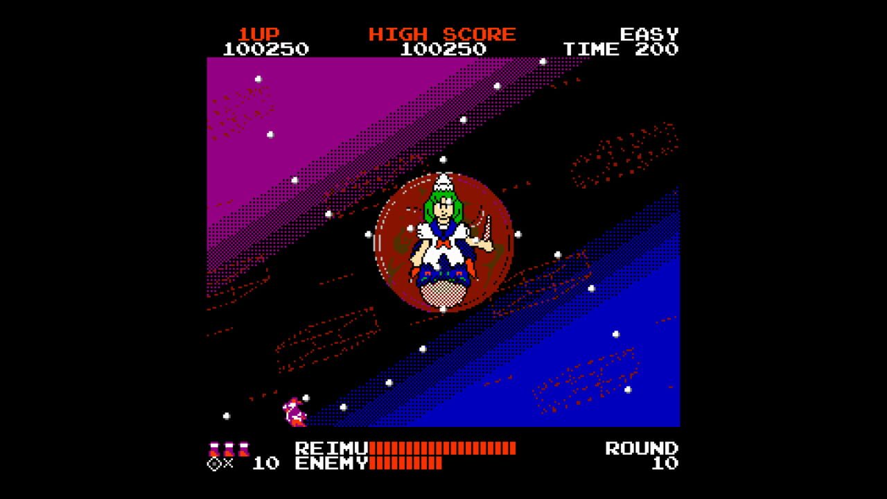 Touhou 1: The Highly Responsive to Prayers NES Demake