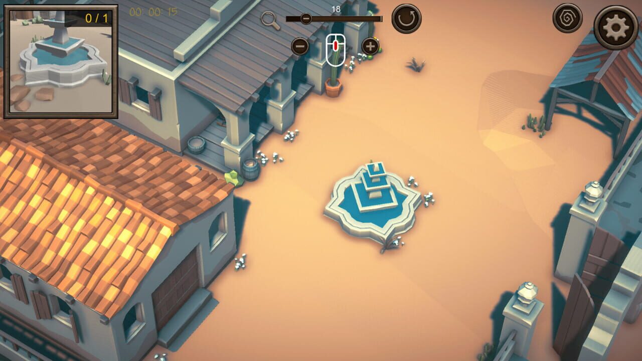 Hidden Western Top-Down 3D