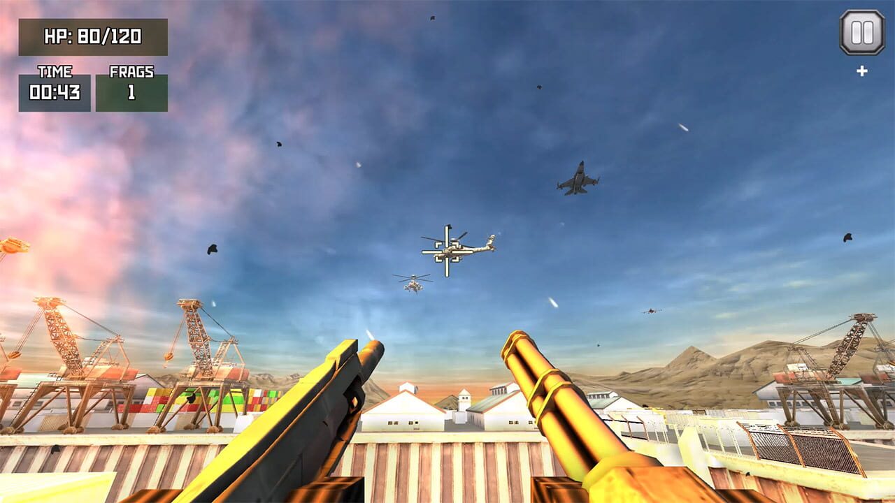 Defend the Base: Tower Turret Shooting Range