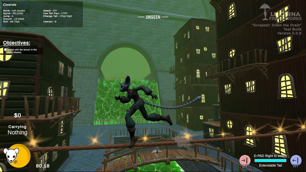 Scraptail: Down the Drain