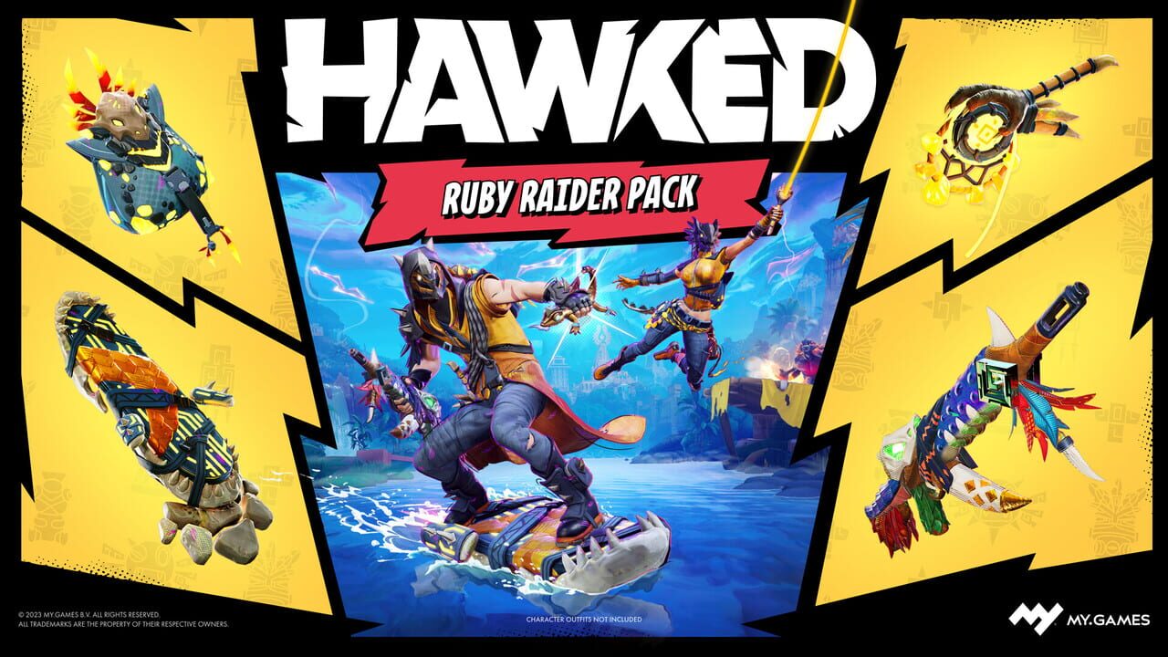 Hawked: Ruby Raider Pack