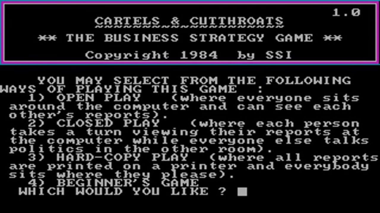 Cartels & Cutthroats