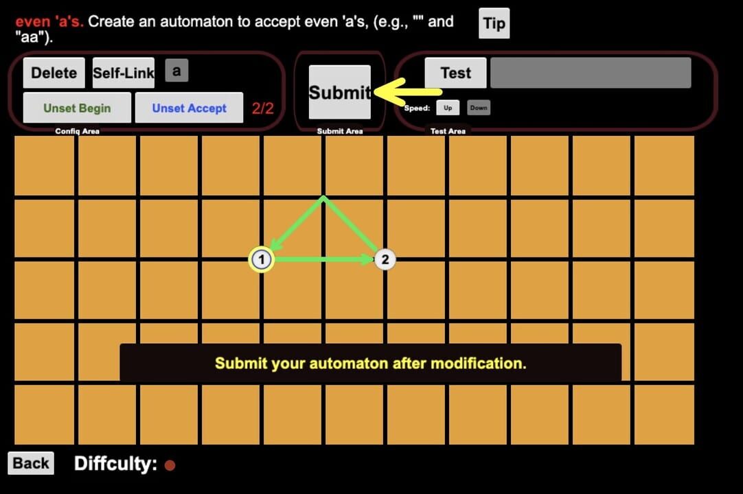 Finite State Automaton Challenges 2