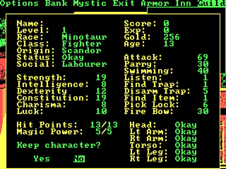 Phantasie Memorial Set