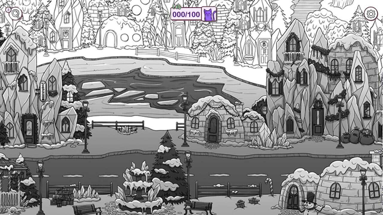 Hidden Cats in Santa’s Realm