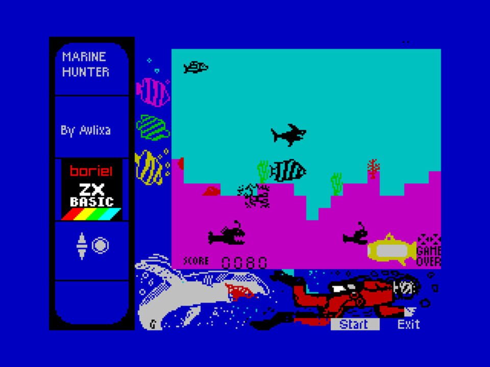 Casio Handheld Games CG-5X emulator for ZX Spectrum