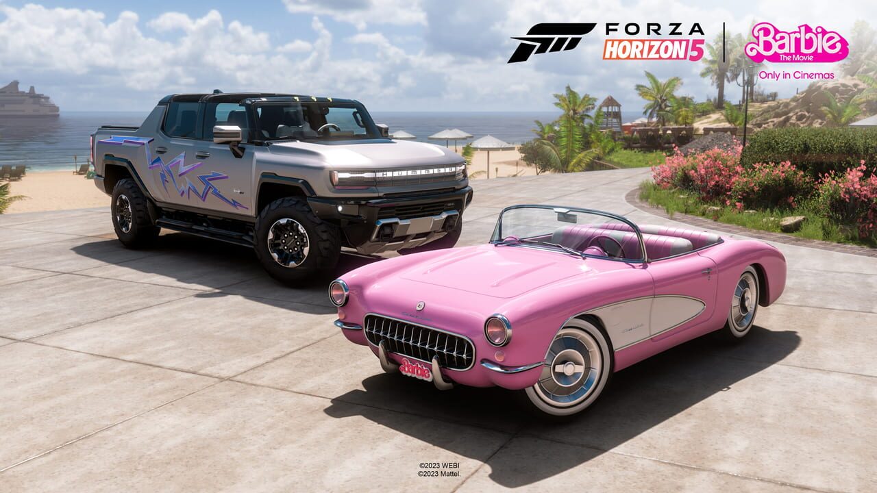 Forza Horizion 5: Barbie The Movie Car Pack