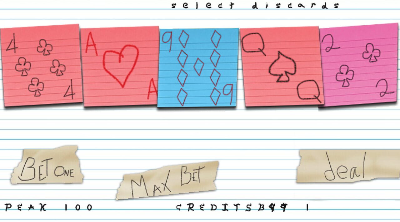 The Paper Arcade: Poker