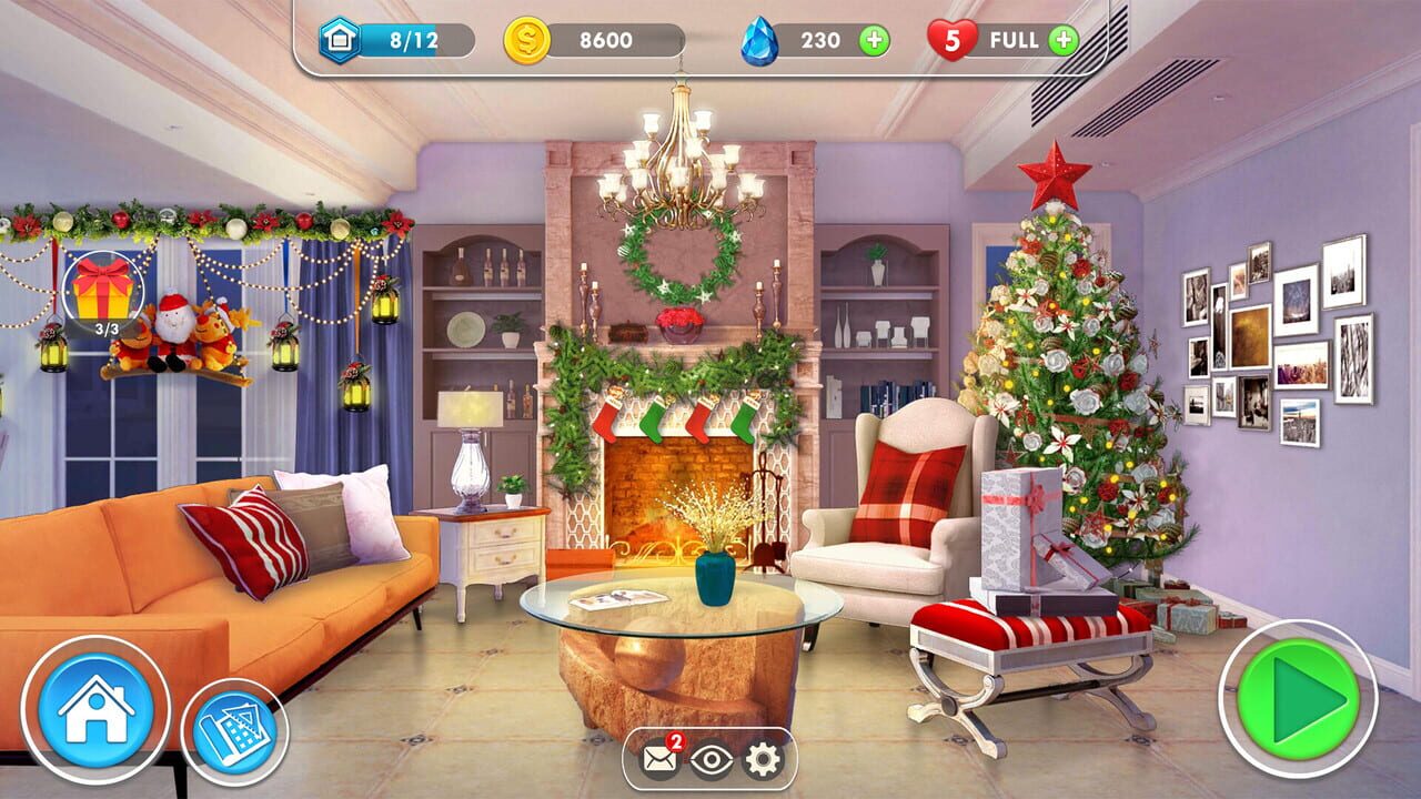 Home Designer Makeover Blast – Ryan’s Christmas Living Room