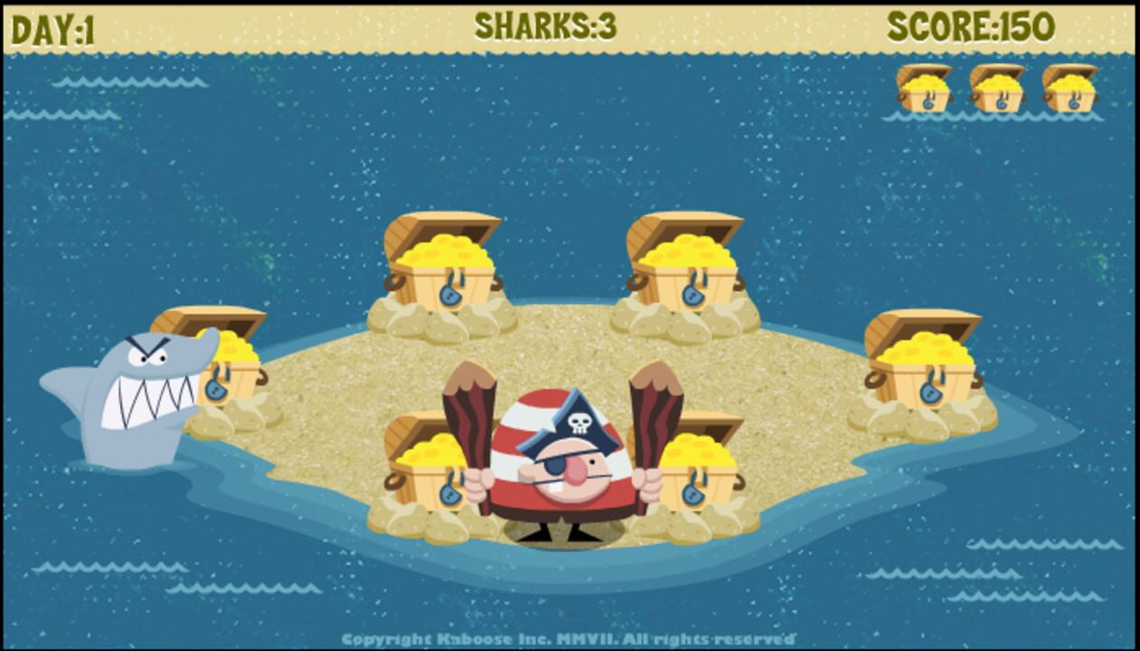 Aargh! the Pirate in… Shark Attack Smackdown!