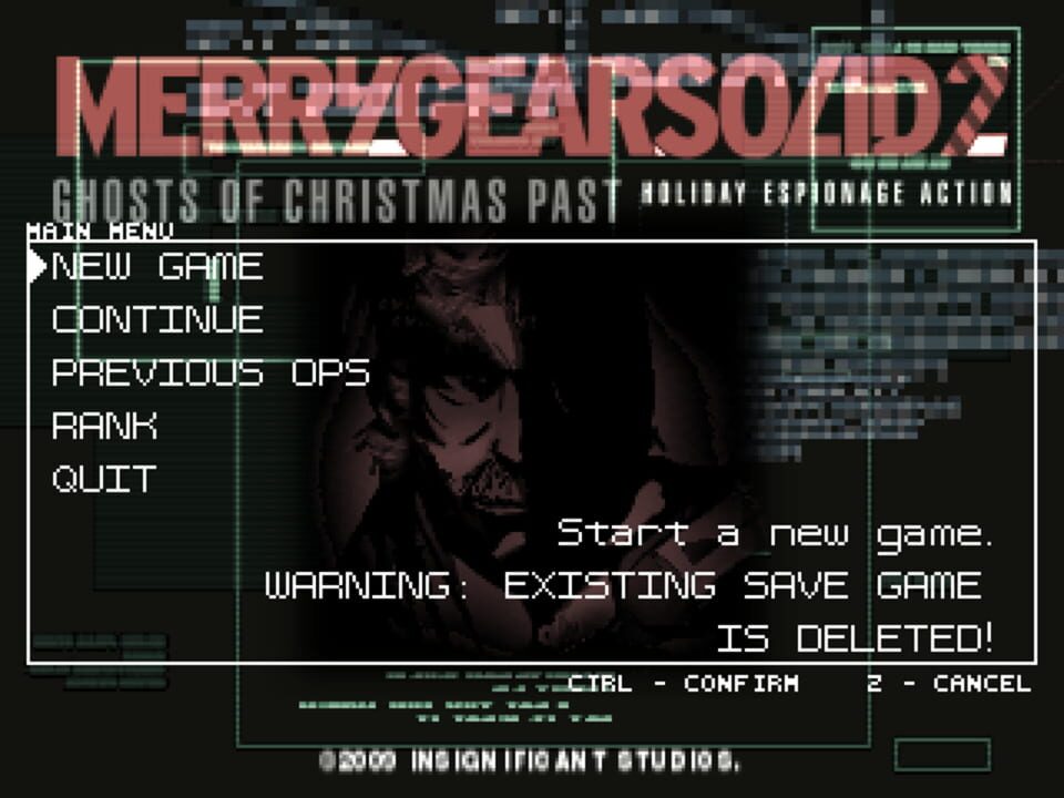Merry Gear Solid 2: Ghosts of Christmas Past