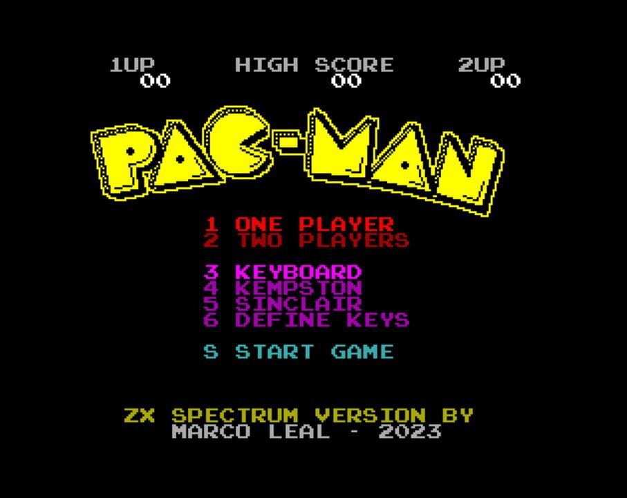 ZX Spectrum Pac-Man Arcade