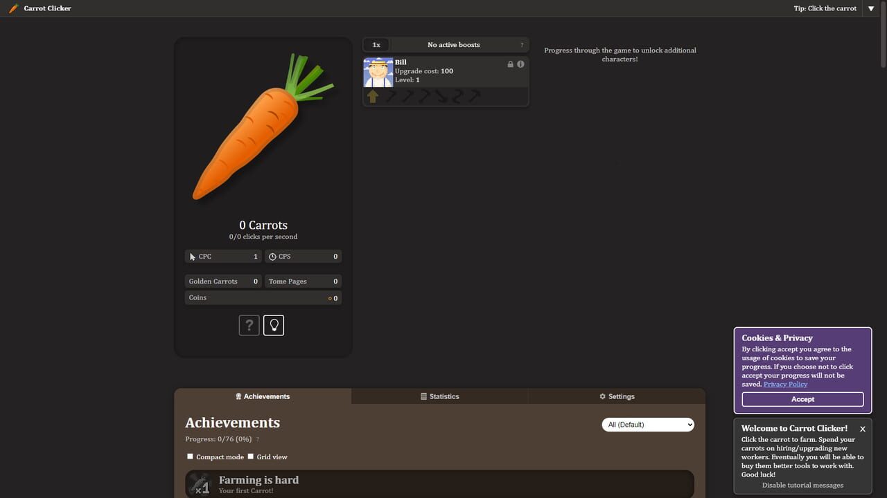 Carrot Clicker