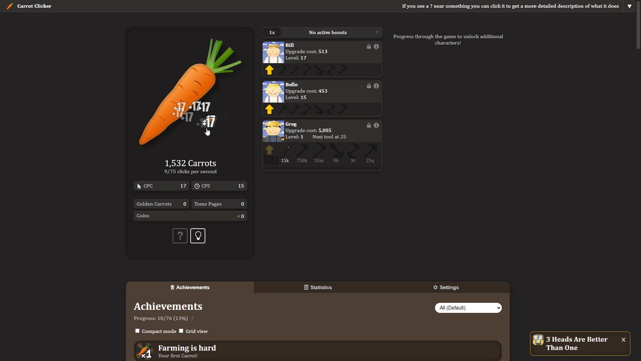 Carrot Clicker