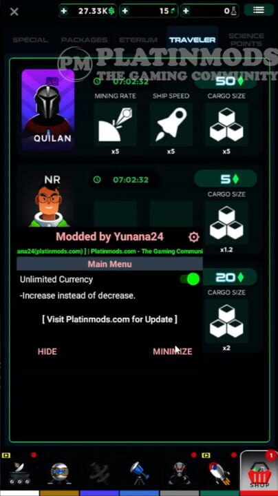 Idle Universe: Offline Miner MOD