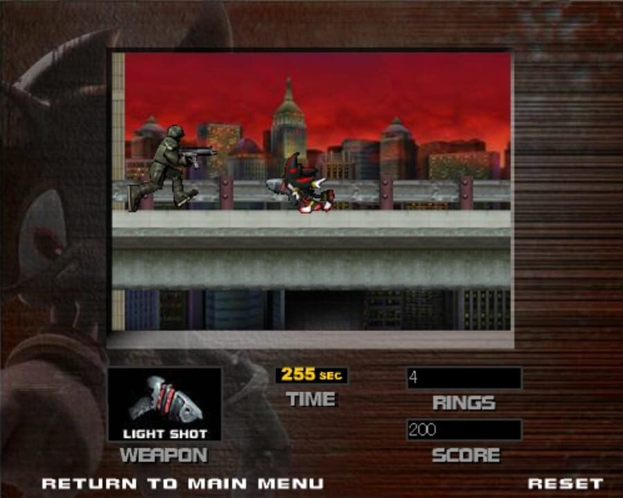 Shadow the Hedgehog Flash