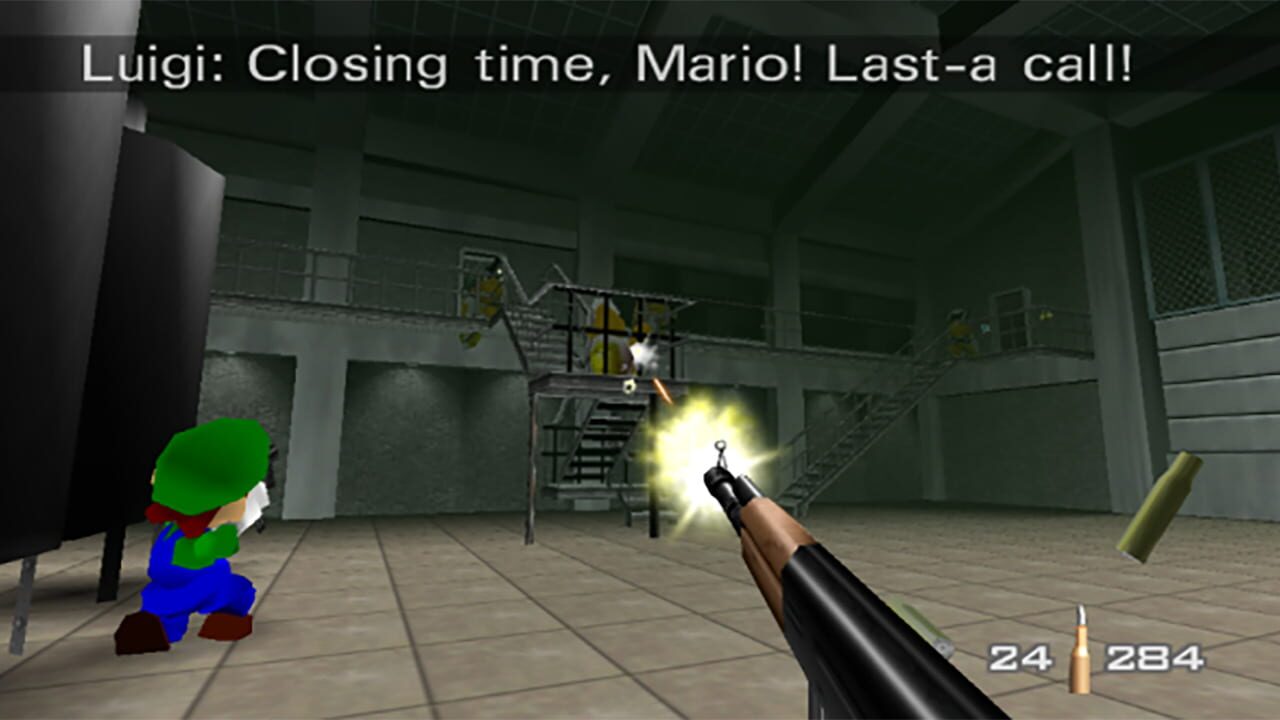 GoldenEye With Mario Characters