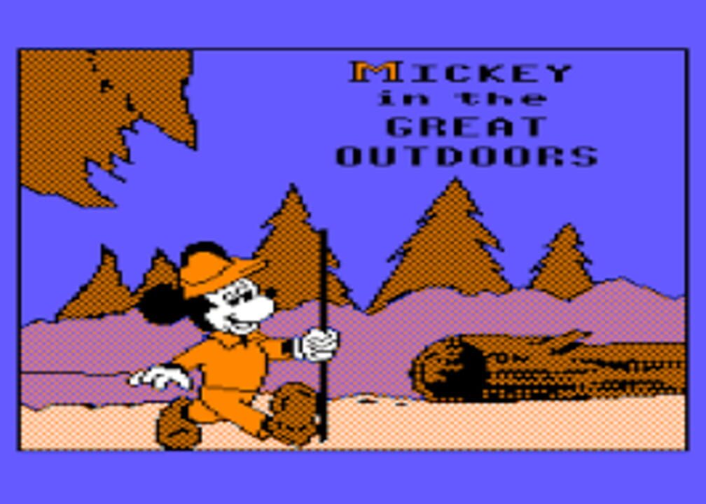 Mickey in the Great Outdoors