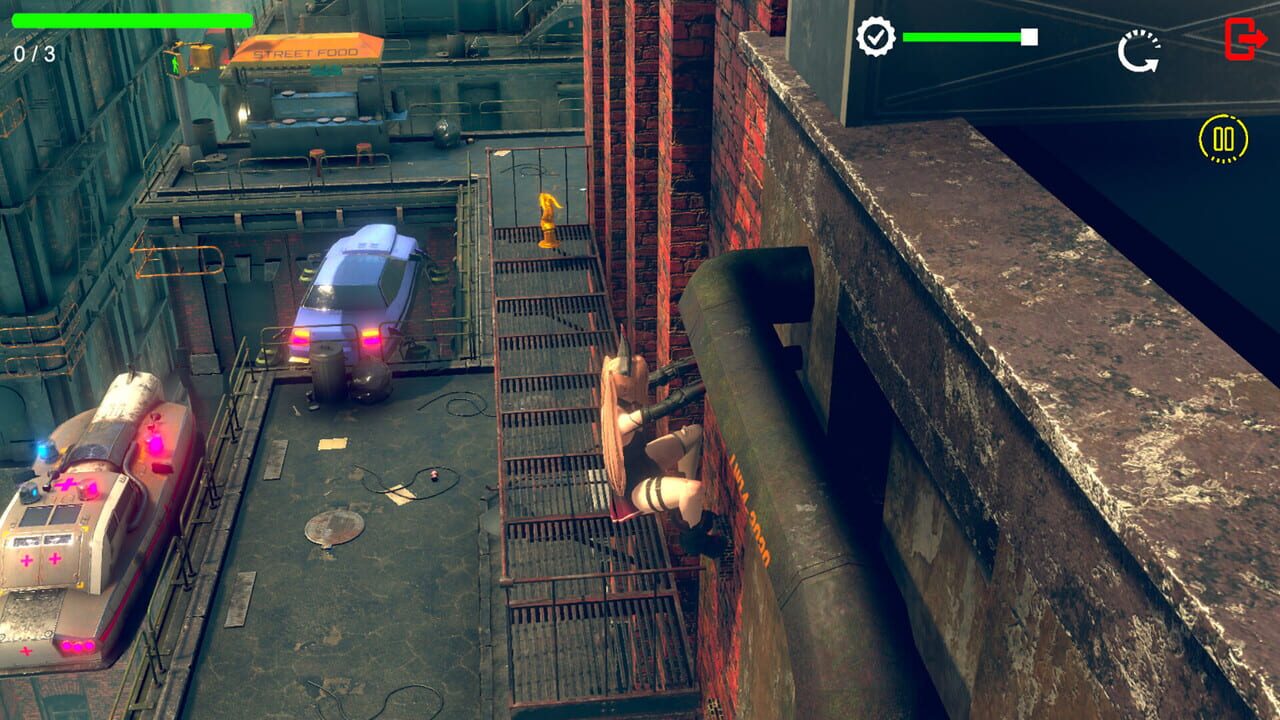 Climb Challenge: Find Items Cyberpunk