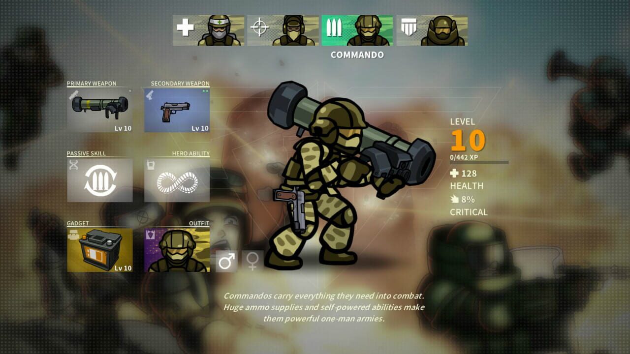 Strike Force Heroes: Original Flash Outfits